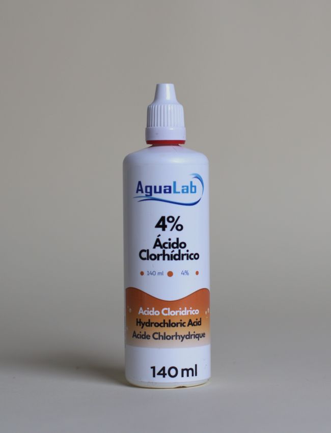 Kit Clorito Sódico 25% 140 ml + Activador Ac. Clorhídrico 4% 