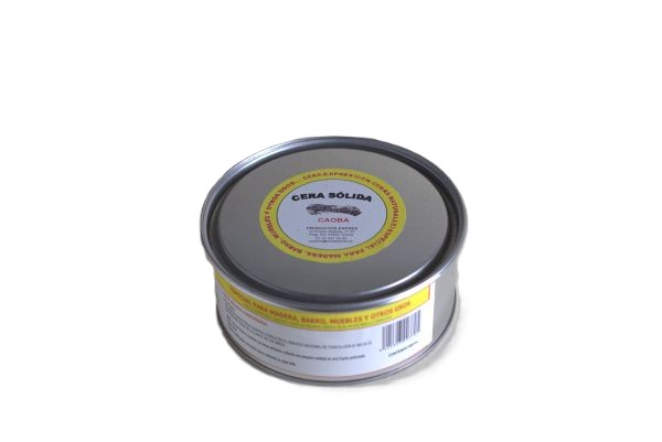 Cera Sólida Preparada Caoba 800ml