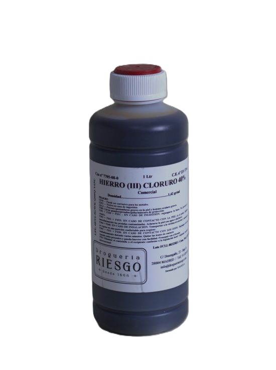 [HH001/1000] Hierro (III) Cloruro 40% (1 L)