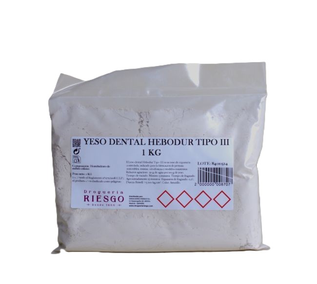 Yeso Dental Herbodur Tipo III