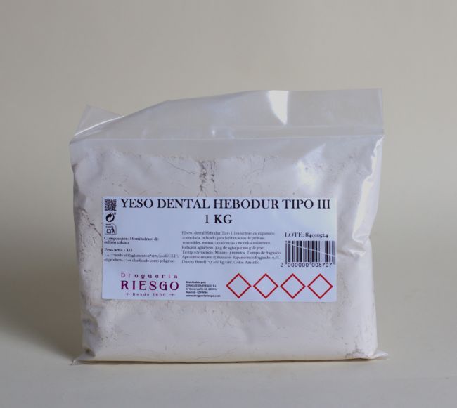 Yeso Dental Herbodur Tipo III