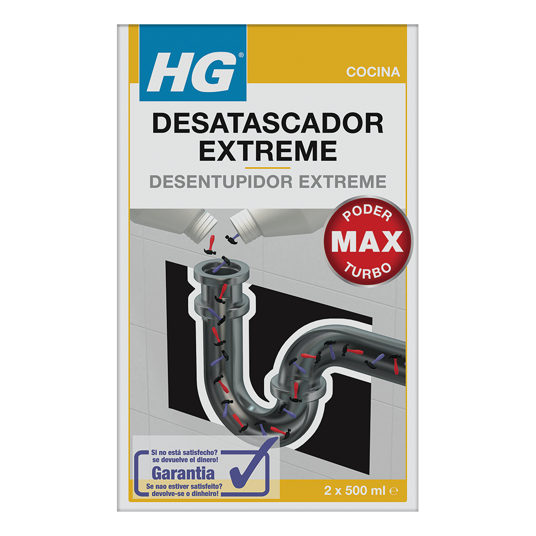 HG Desatascador Cocina Extreme 2 X 500