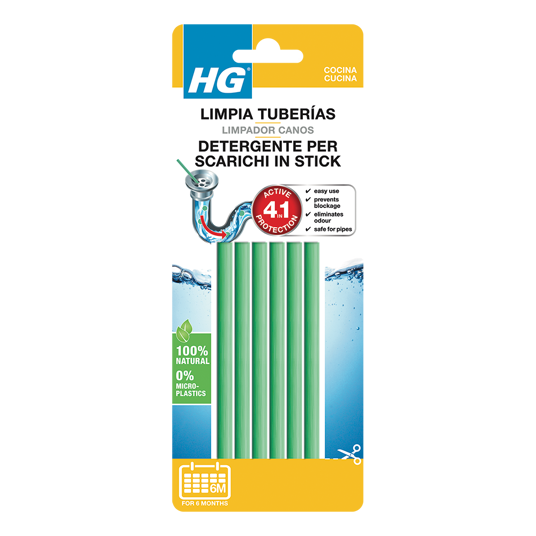 HG Sticks Limpia Tuberías Cocinas
