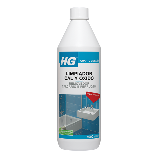HG Limpiador Cal y Oxido Baños 500 ml