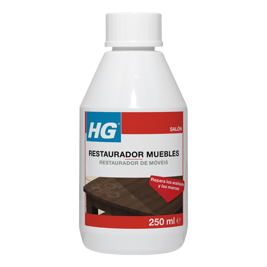 HG Restaurador Muebles Madera Oscura Salón
