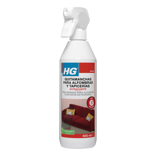 HG Quitamanchas para Alfombras y Tapicerías Extrafuerte 500 ML