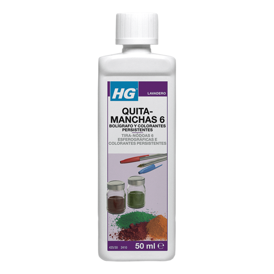 HG Limpiador Manchas Bolígrafo, Colorantes, Cerveza Nº6