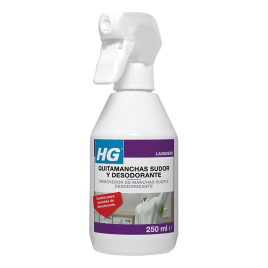 HG Quitamanchas Sudor y Desodorante 250 ml