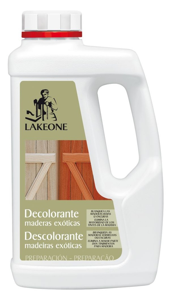 Lakeone Decolorante Maderas Exóticas 1L