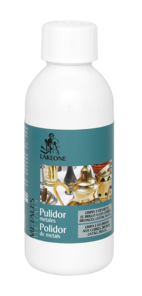 Lakeone Pulidor Abrillantador Metales 250ml