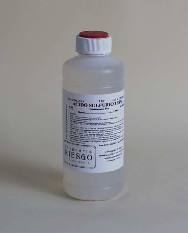 Acido Sulfúrico QP 98%1 L