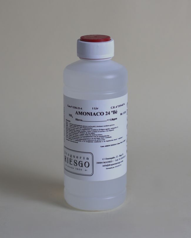 Amoniaco 25% QP "Uso Exclusivo Profesional"