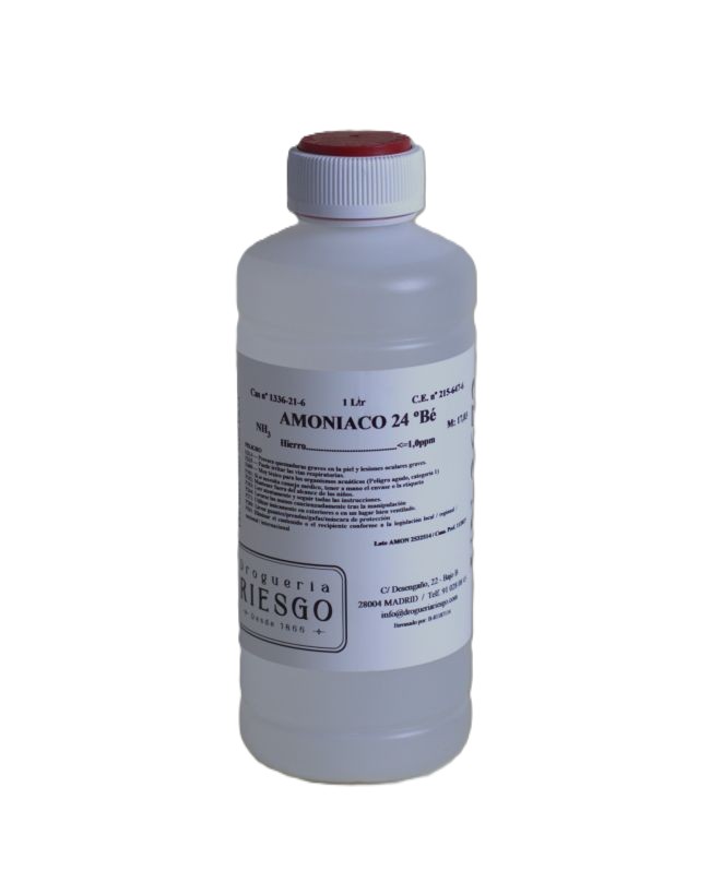 Amoniaco 25% QP "Uso Exclusivo Profesional"