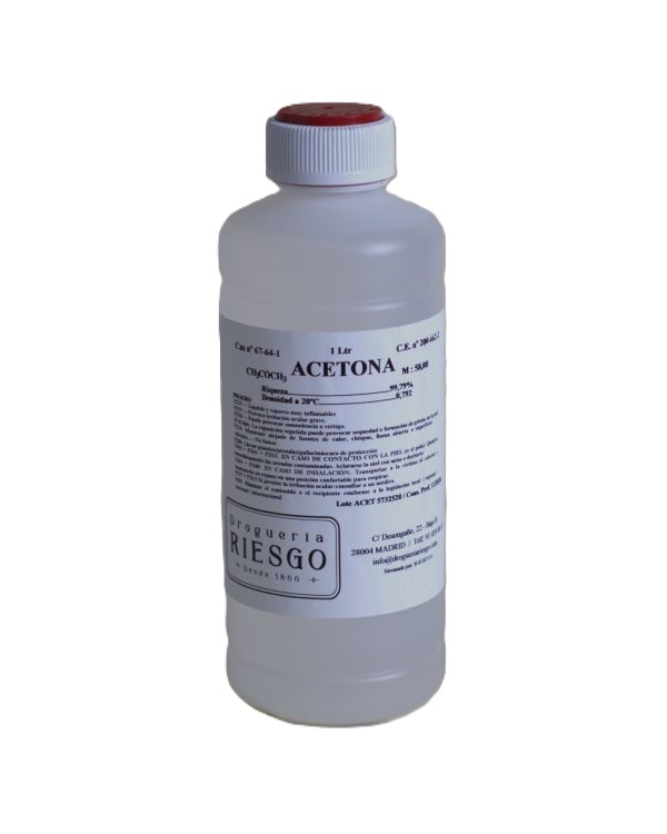 Acetona QP "Uso Exclusivo Profesional"