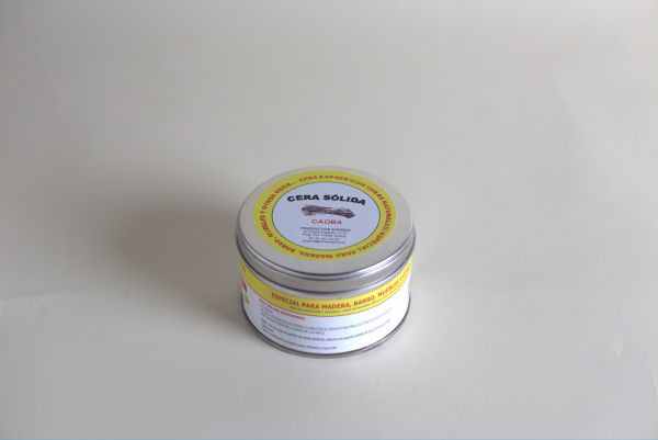 Cera Sólida Preparada Caoba 500ml