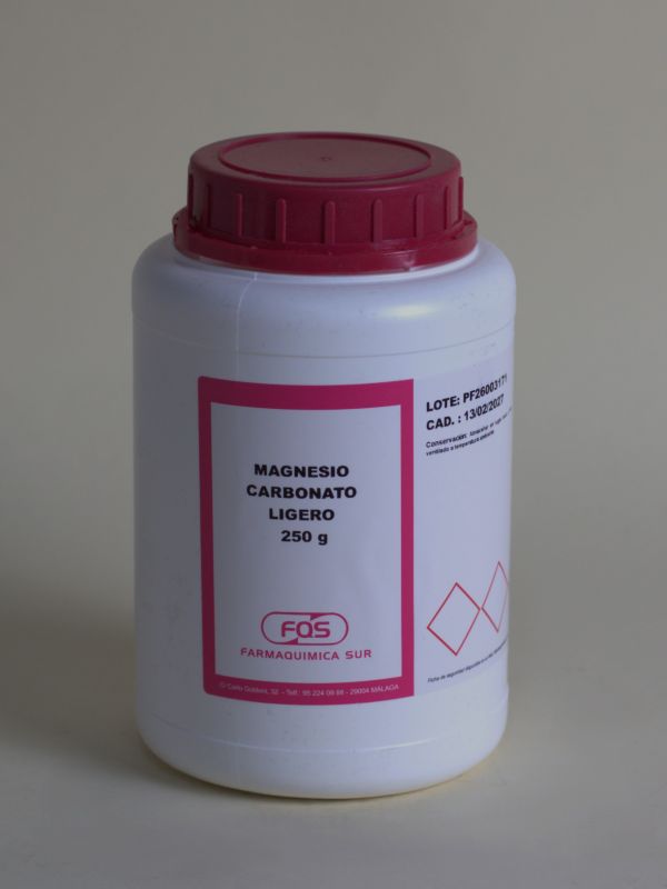 Magnesio Carbonato Ligero Alim.
