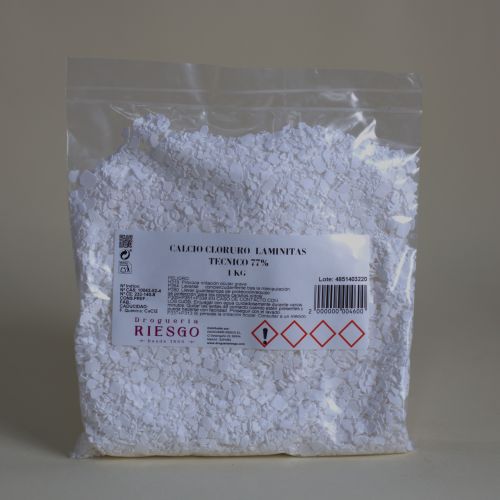 Calcio Cloruro Laminitas Técnico 77% 