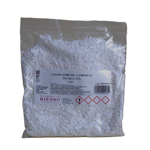 Calcio Cloruro Laminitas Técnico 77% 
