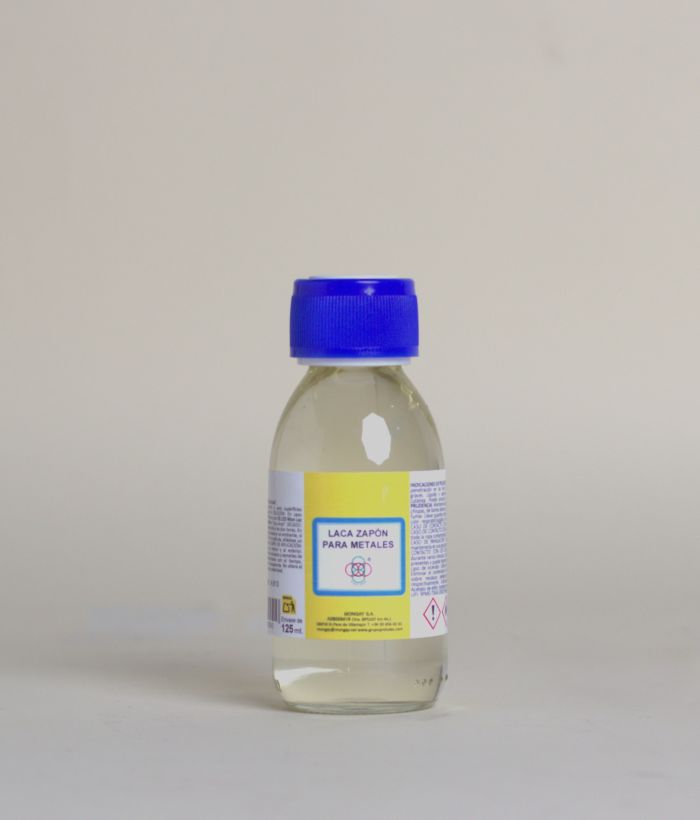 Mongay Laca Zapón Para Metales 125 ml