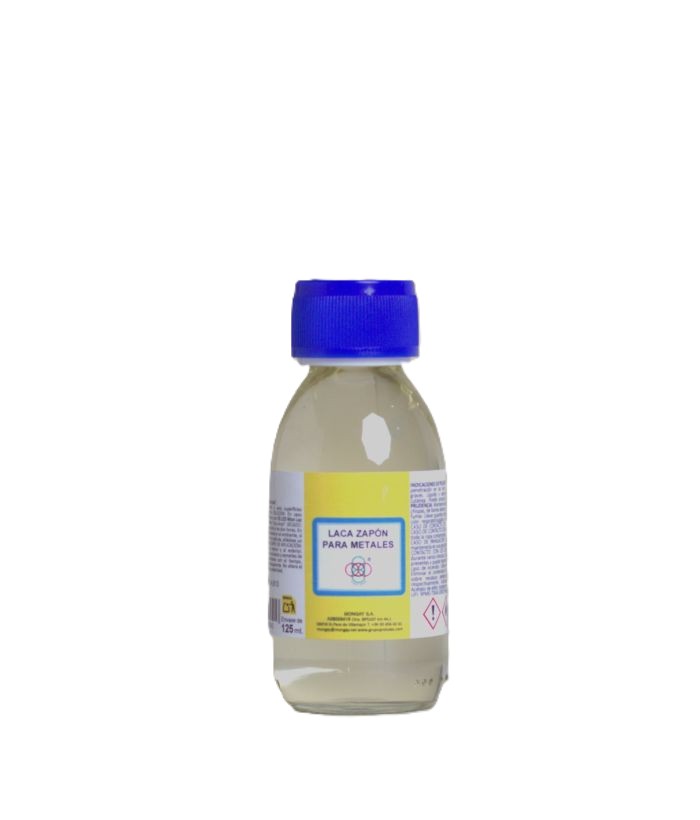 Mongay Laca Zapón Para Metales 125 ml