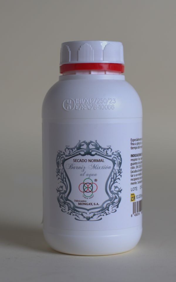 Mongay Barniz Mixtión al Agua Secado Normal 500 ml