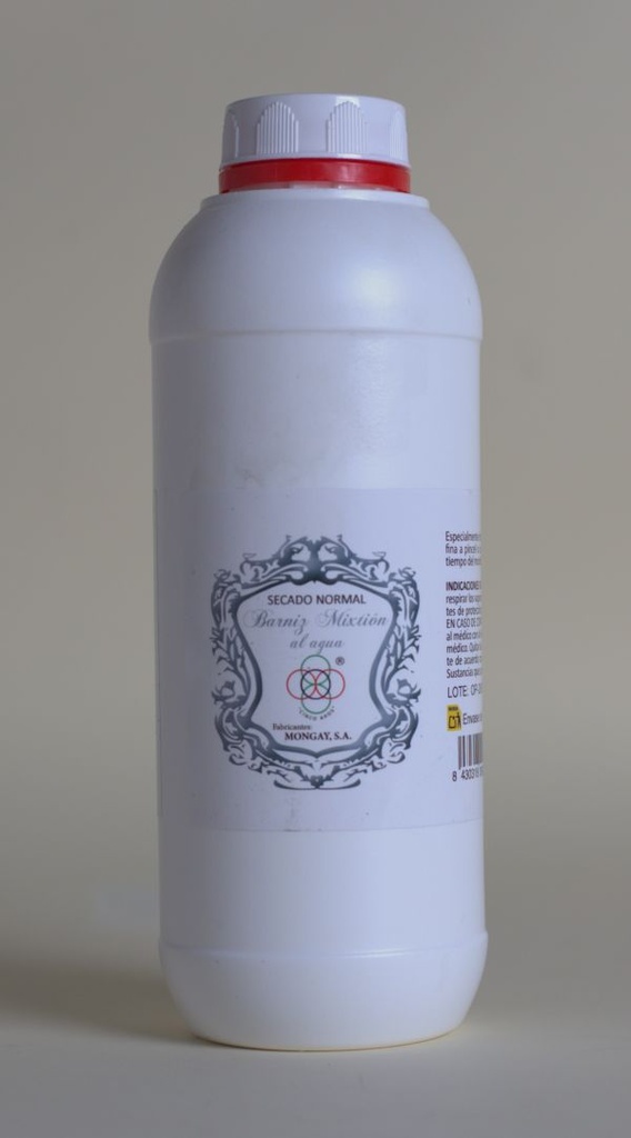 Mongay Barniz Mixtión al Agua Secado Normal 1L