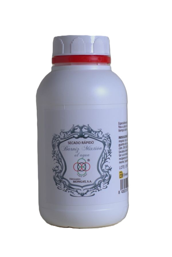 Mongay  Barniz Mixtión al Agua Secado Rápido 500 ml