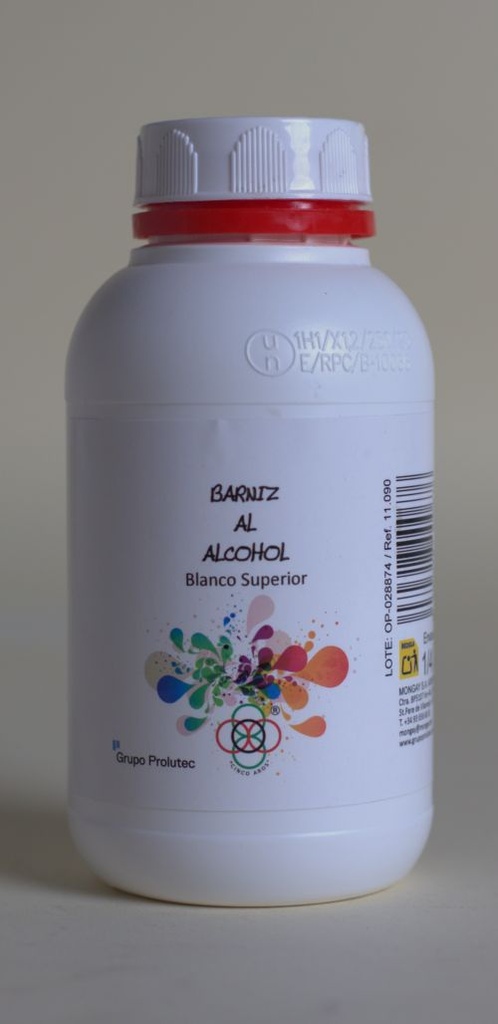 Mongay Barniz al Alcohol Blanco Superior Cinco Aros 500 ml