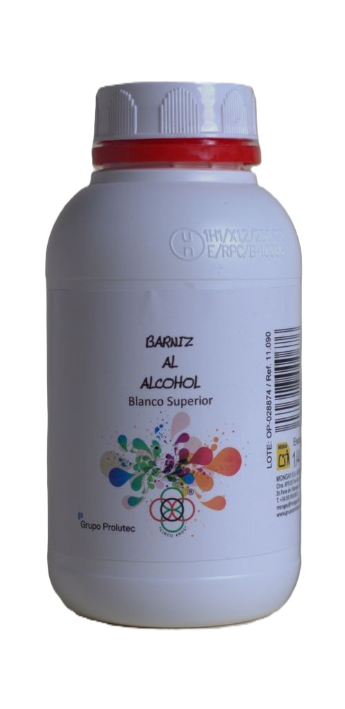Mongay Barniz al Alcohol Blanco Superior Cinco Aros 500 ml
