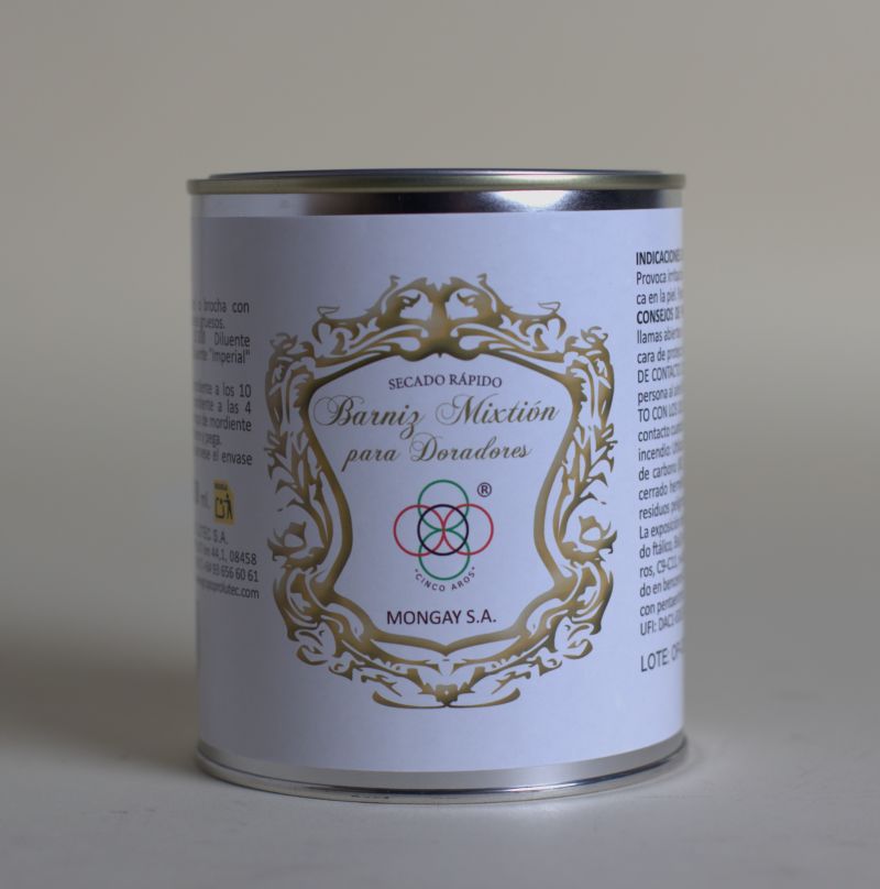 Mongay Barniz Mixtión Doradores S/Rápido Cinco Aros 750 ml