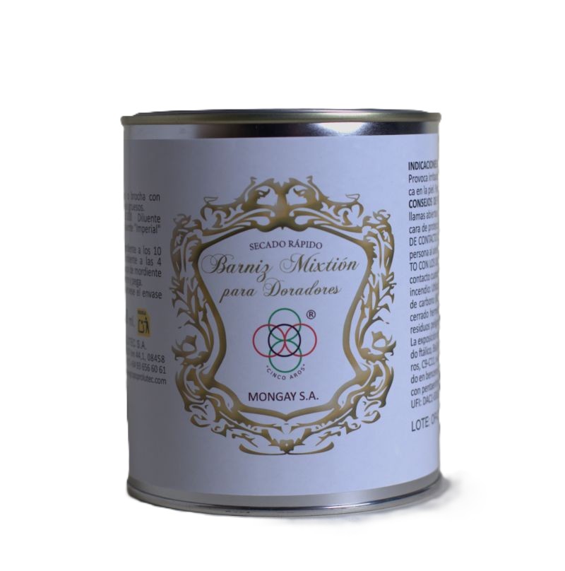 Mongay Barniz Mixtión Doradores S/Rápido Cinco Aros 750 ml