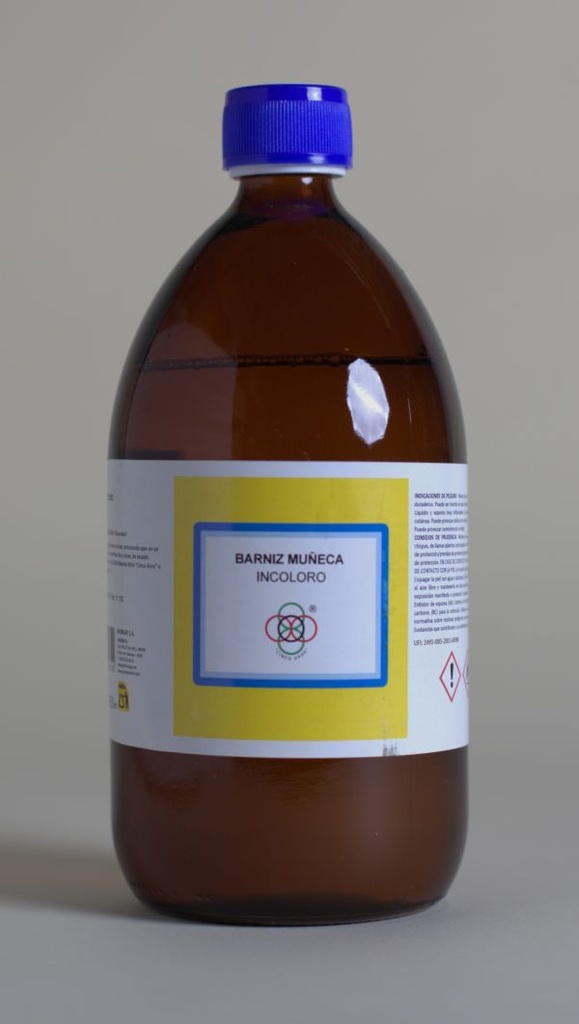 Mongay Barniz Muñeca Incoloro Cinco Aros 750 ml