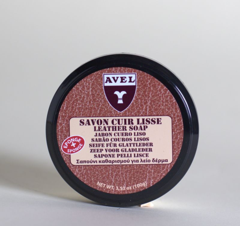 Avel Jabón Limpiador Regenerante Cueros 100 gr
