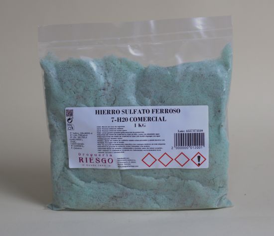 Hierro Sulfato Ferroso 7-H20 Comercial 