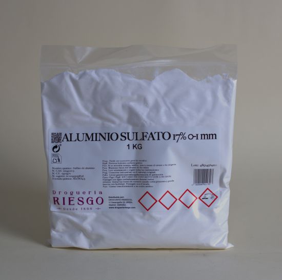 Aluminio Sulfato 17% 0-1 mm