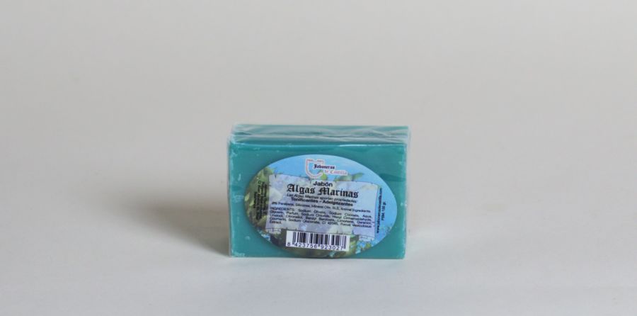 Pastilla de Jabón Natural Algas 100gr