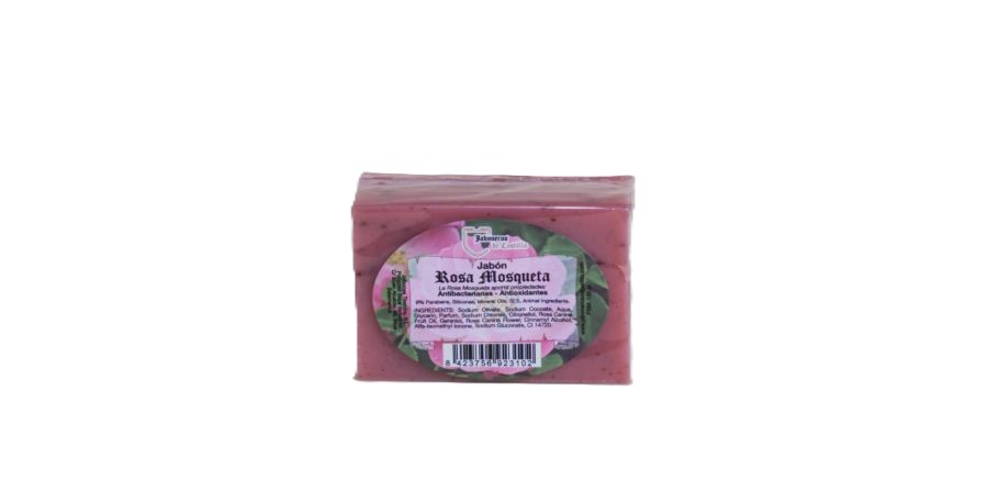 Pastilla de Jabón Natural de Rosa Mosqueta 100gr