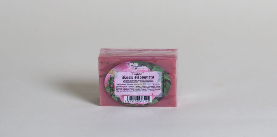 Pastilla de Jabón Natural de Rosa Mosqueta 100gr
