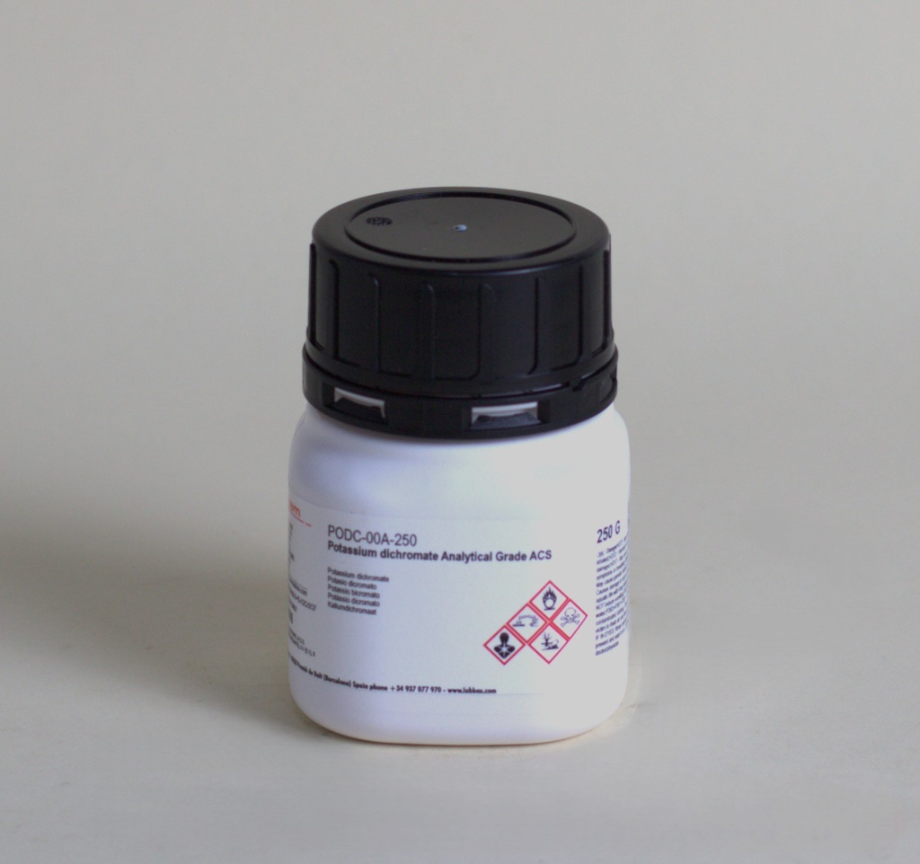Potasio Dicromato AGR, ACS, ISO, Ph Eur, 250 g 