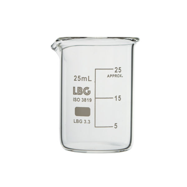 Vaso Precipitado Forma Baja LBG 3.3 25 ml
