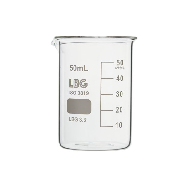 Vaso Precipitado Forma Baja LBG 3.3 50 ml