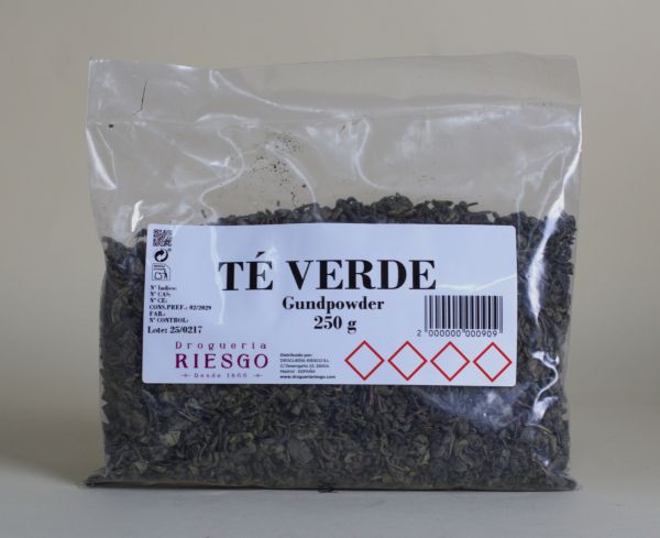 Té Verde Gundpowder