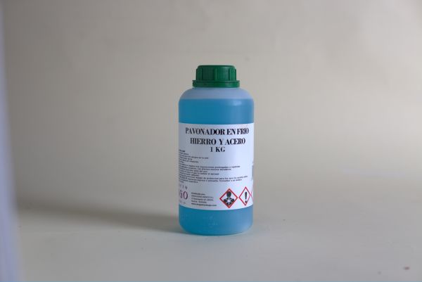 Pavonador en Frio Hierro y Acero 1L