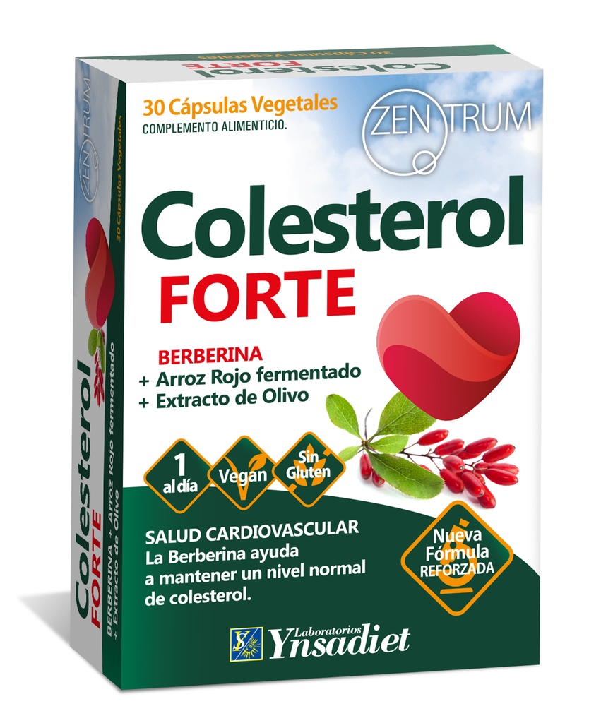 Zentrum Colesterol Forte 30 CAP (Vegano)