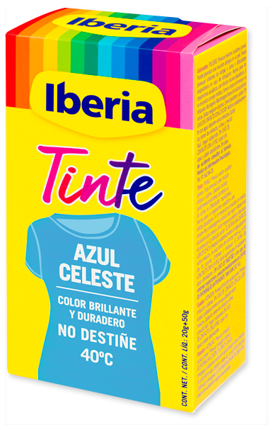 Tinte Iberia 40ºC Azul Celeste