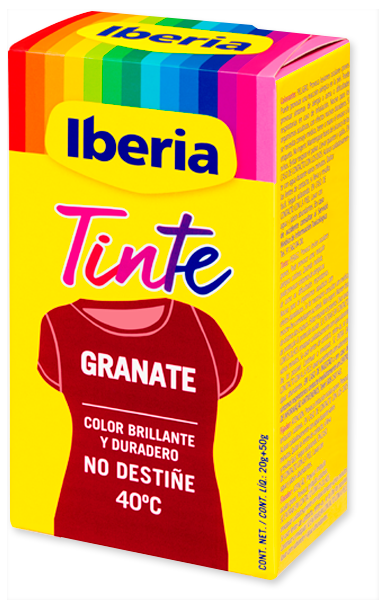 Tinte Iberia 40ºC Granate