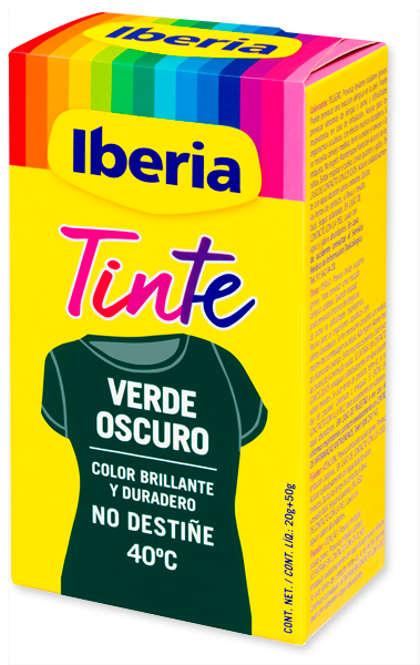 Tinte Iberia 40ºC Verde Oscuro