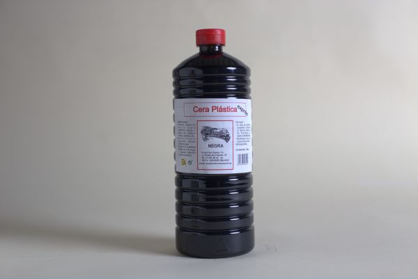 Cera Plástica Negra 1L