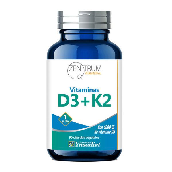 [YN03528VDK] Vitamina D3+K2+Silicio Orgánico 90 Comp.