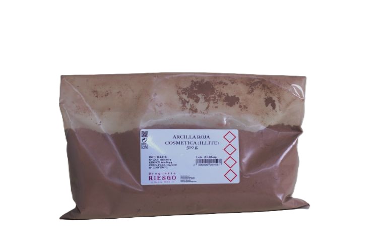 Arcilla roja Cosmética (Illite)